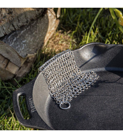 Petromax Chain Mail Cleaner for Cast and Wrought Iron