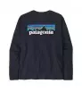Blouse Patagonia Long-Sleeved P-6 Logo Responsibili-Tee M's