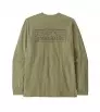 Blouse Patagonia Long-Sleeved P-6 Logo Responsibili-Tee M's